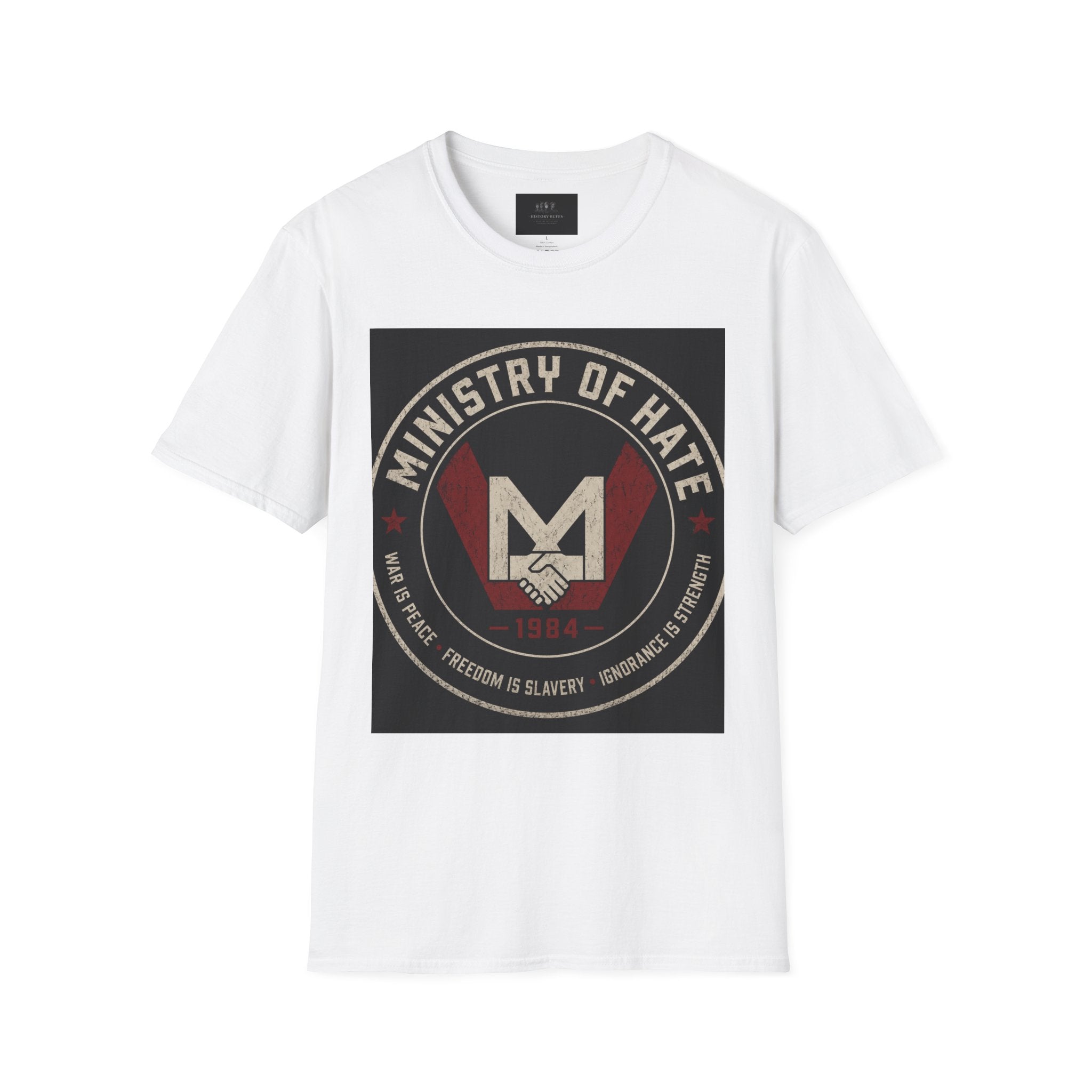Ministry of Hate T Shirt | Inspired by George Orwell’s 1984 | Dystopian Literary Apparel