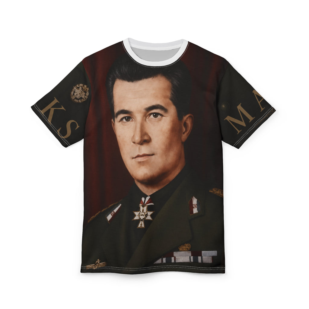 MAKS- Vintage Officer Photo All-Over Print