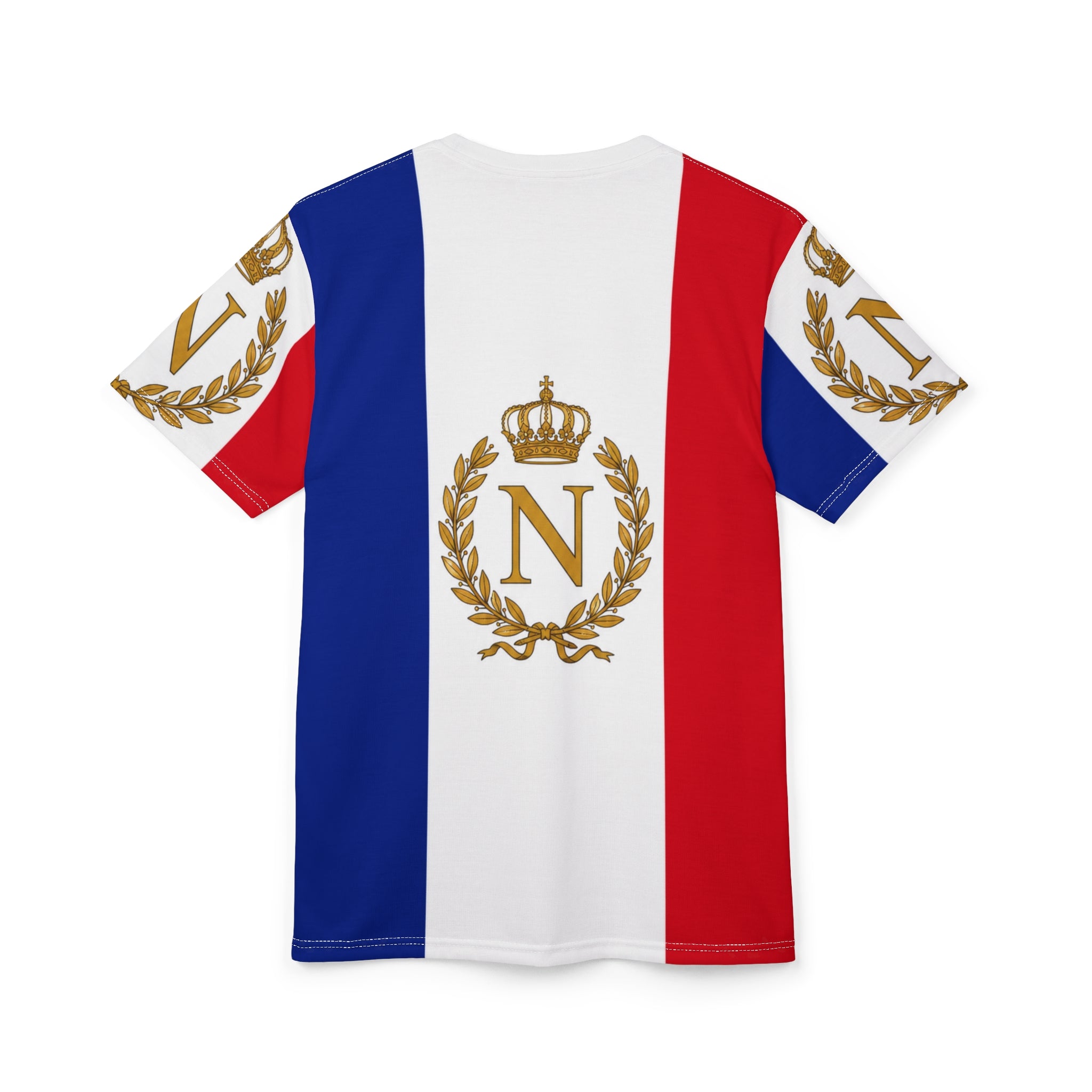France Imperial Flag | Napoleon Edition  — French Tricolor Crowned Monogram Shirt