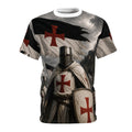 Knight Templar Crusader All-Over Print Tee