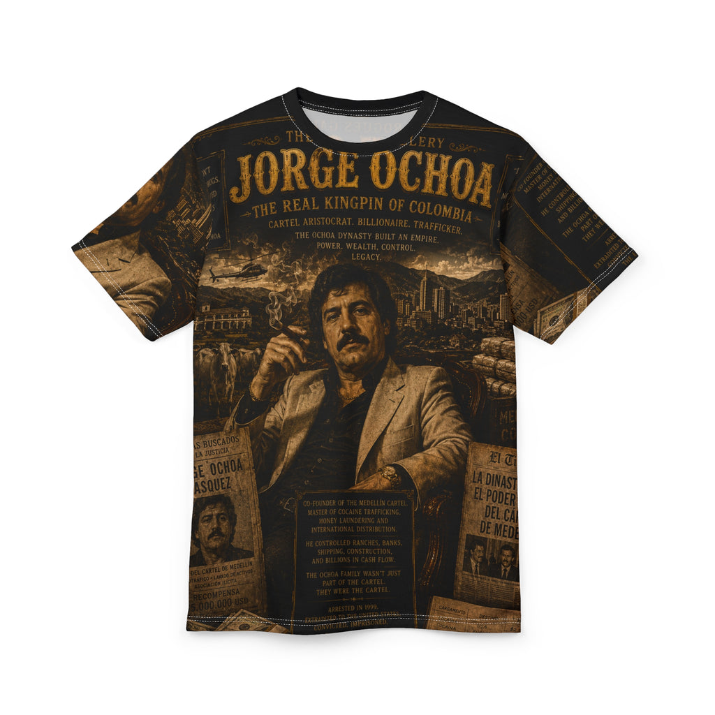 Jorge Ochoa — The Cartel Aristocrat-Jorge Ochoa' All-Over Print Shirt