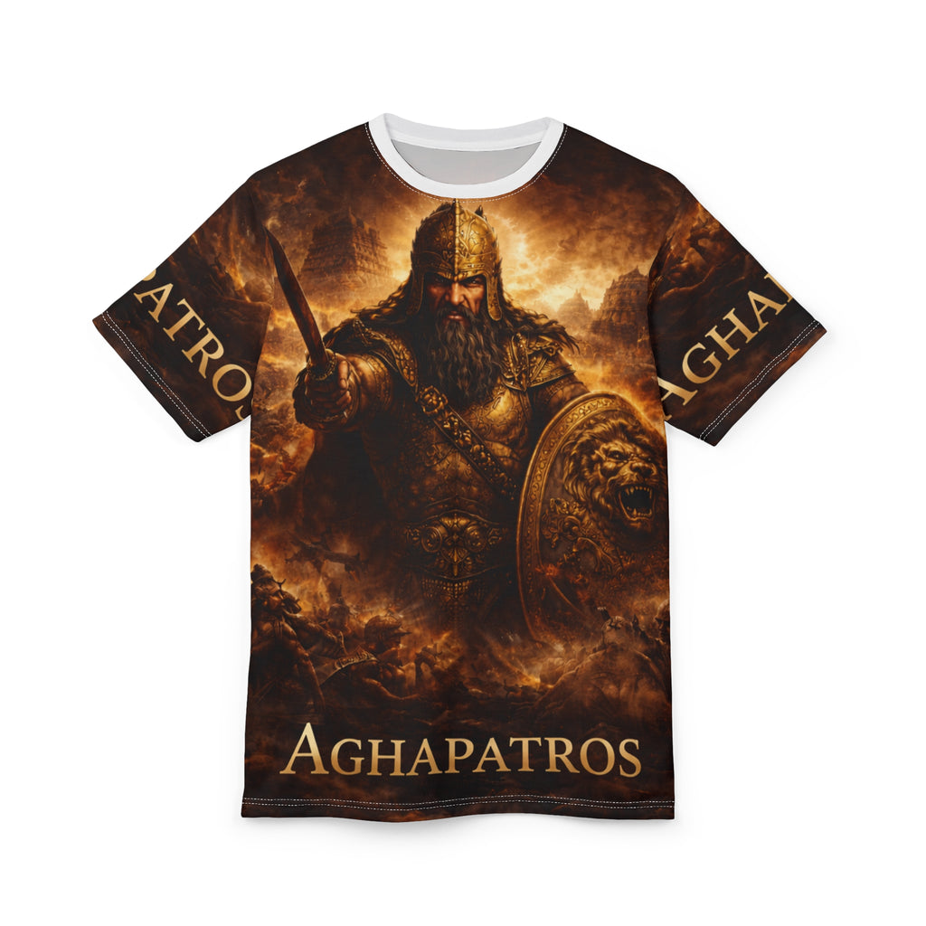 Assyrian Warrior Aghapatros All-Over Print Tee