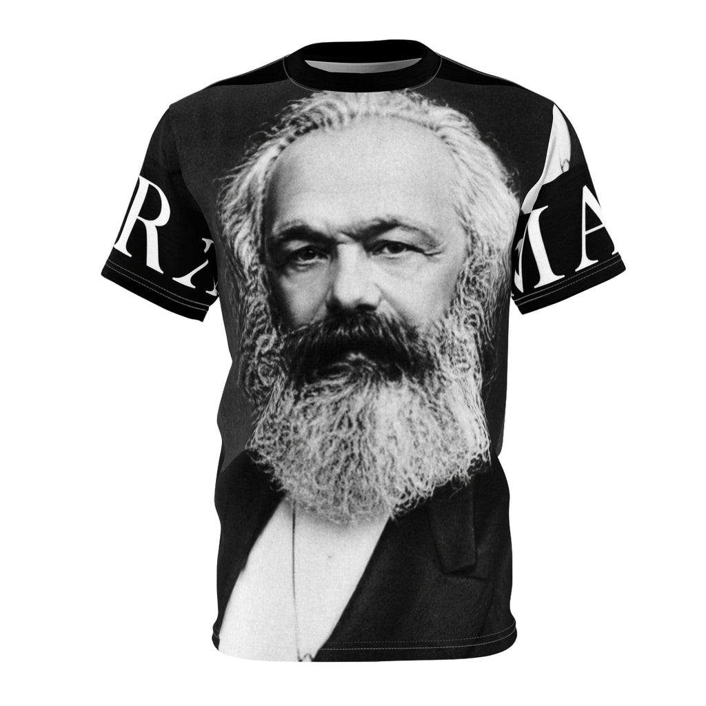 Karl Marx Portrait All-Over Print Tee