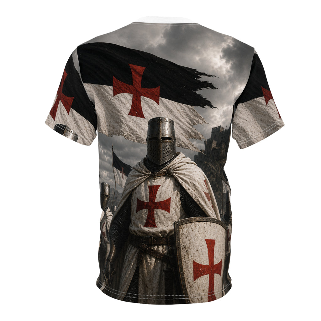 Knight Templar Crusader All-Over Print Tee