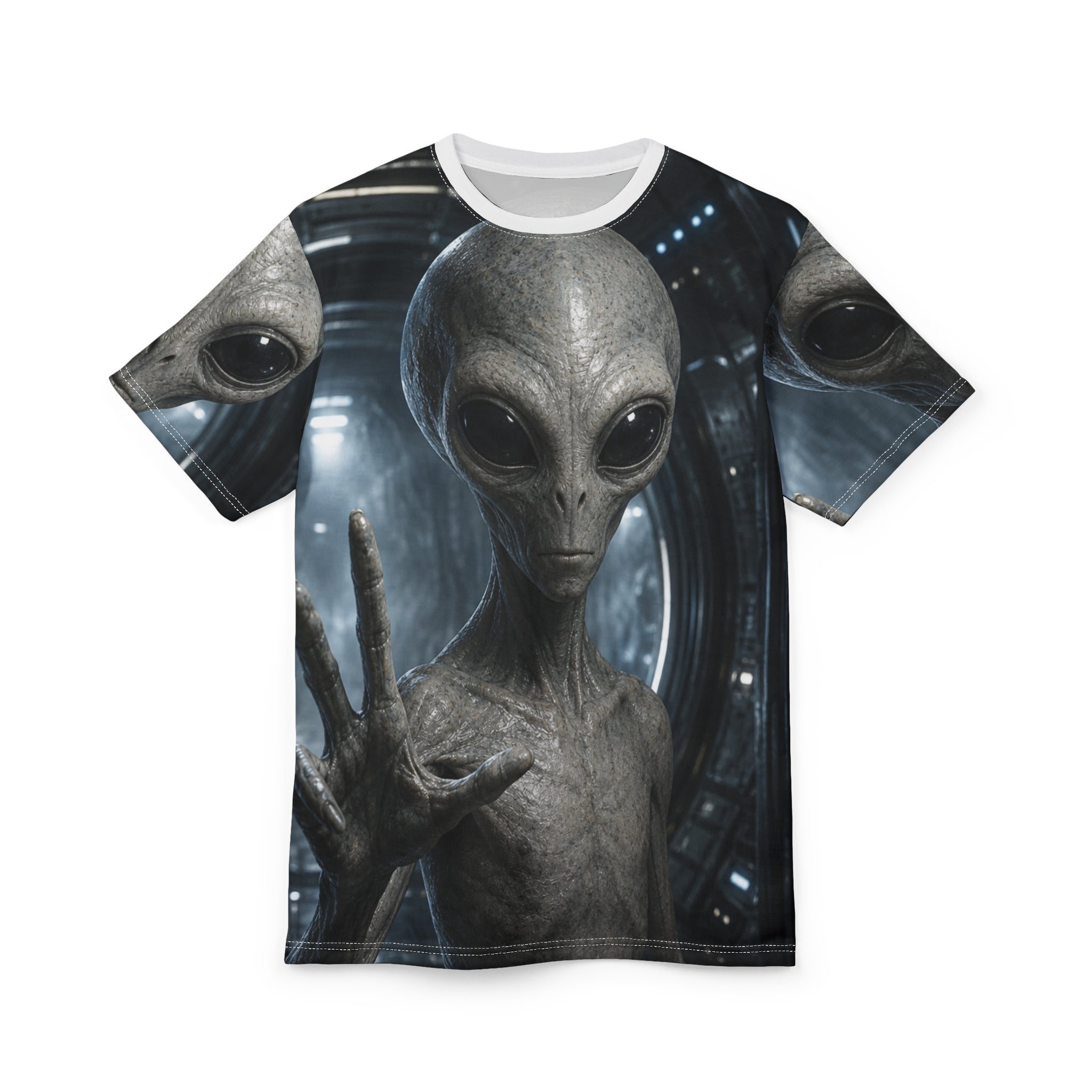 Grey Alien – Visitor From the Unknown— Gray Extraterrestrial Illustration
