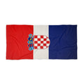 Croatia Flag Beach Towel – Red White Blue Croatian Crest Pool & Travel Towel