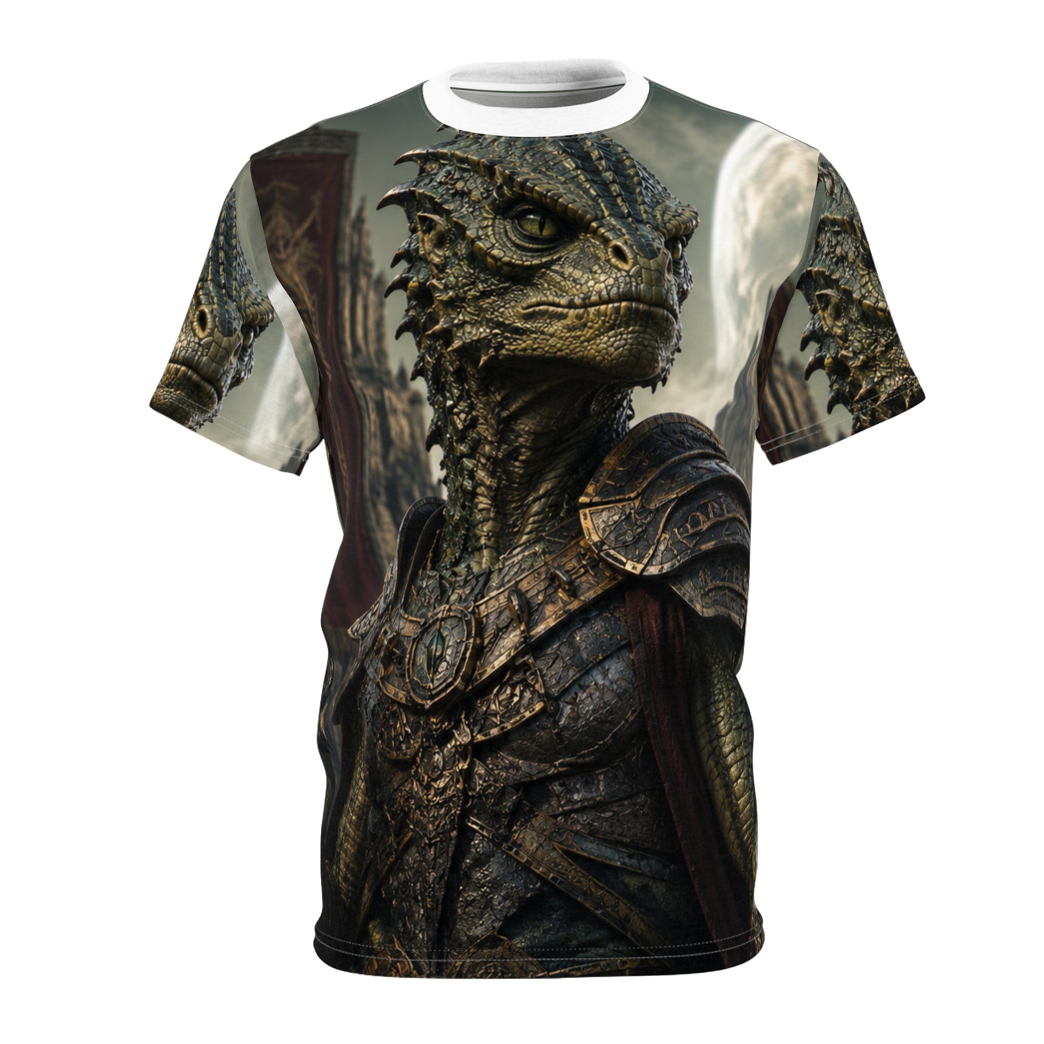 Reptilian – The Ancient Watcher  All-Over Print Shirt