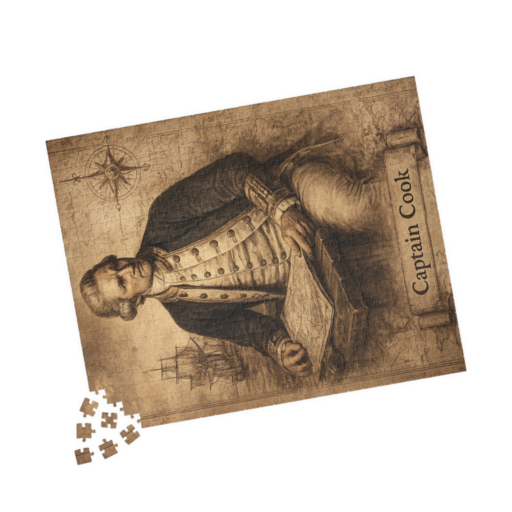 Captain James Cook Puzzle (110, 252, 520, 1014-piece)