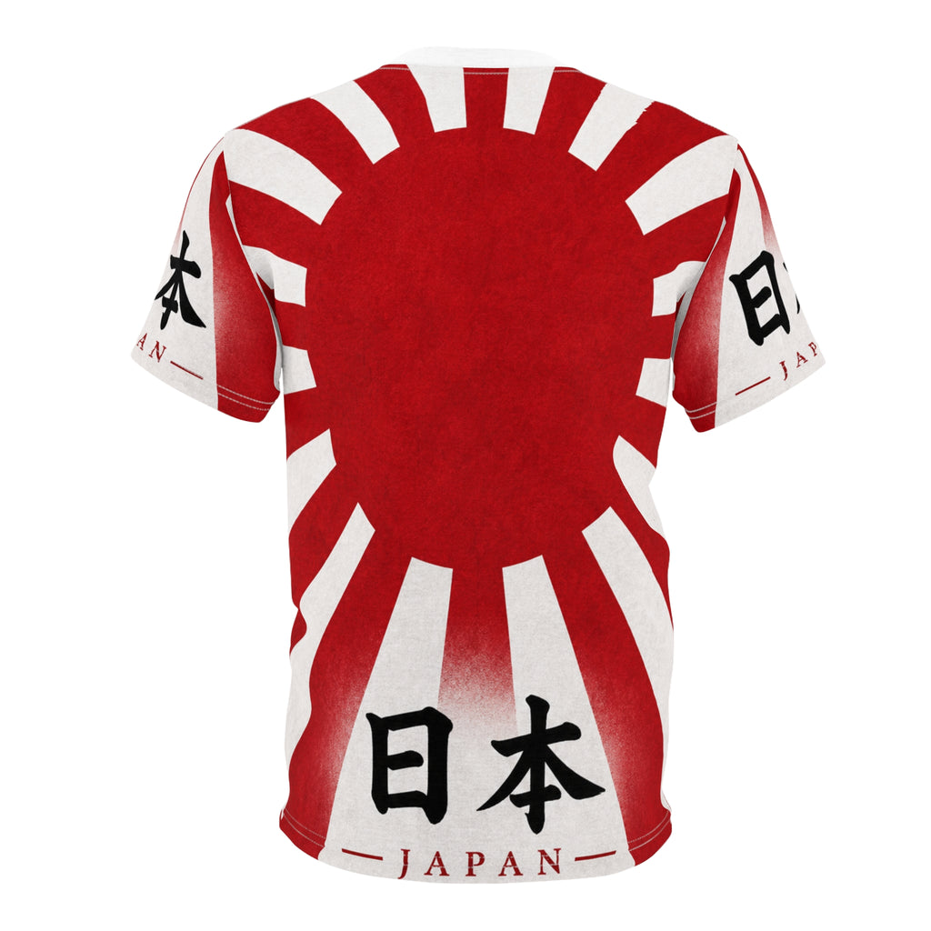 Imperial Rising Sun Japan Flag | Full Wrap Tee