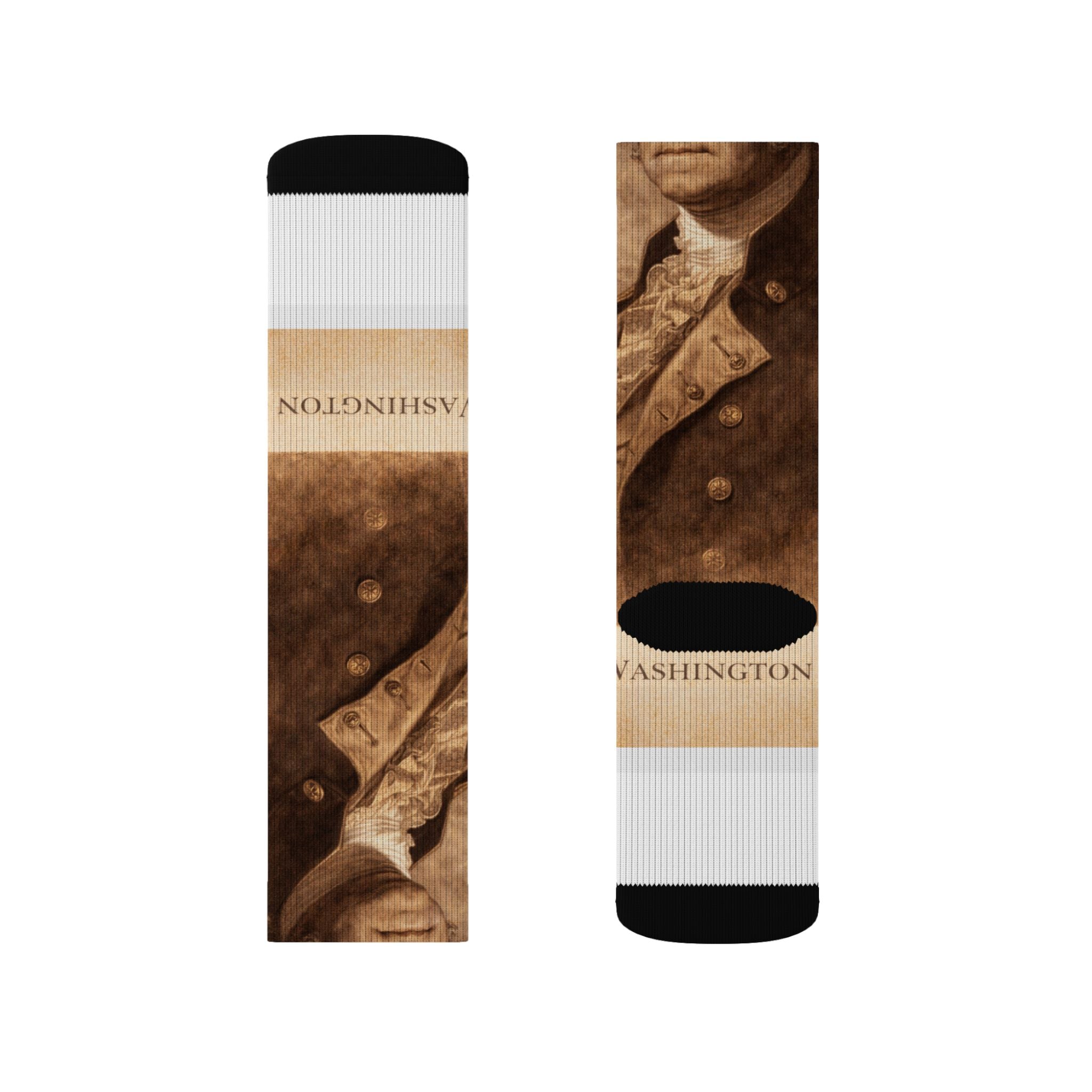 Washington Portrait Socks- Father of the Nation Edition