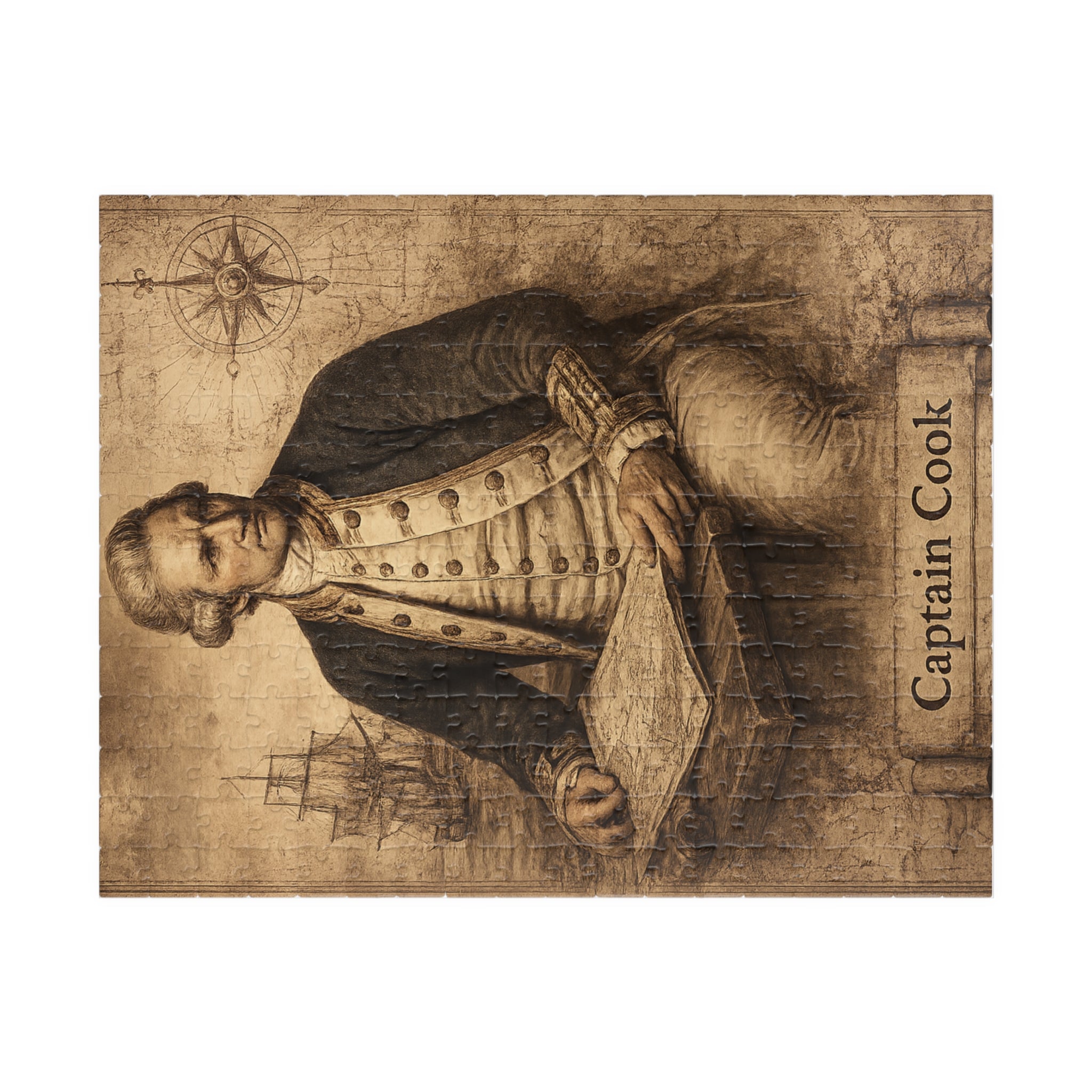 Captain James Cook Puzzle (110, 252, 520, 1014-piece)