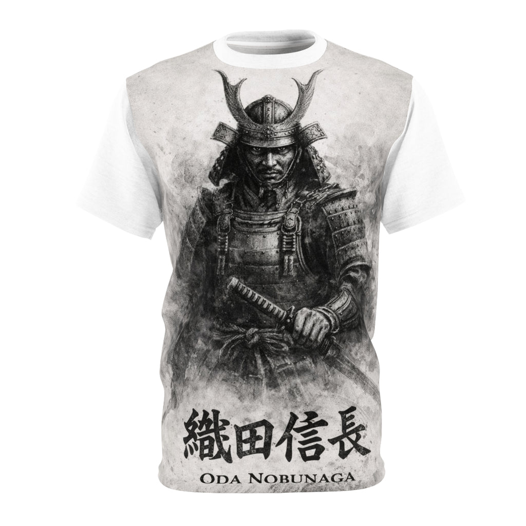 Oda Nobunaga Samurai Tee — Vintage Japanese Warrior Graphic Shirt