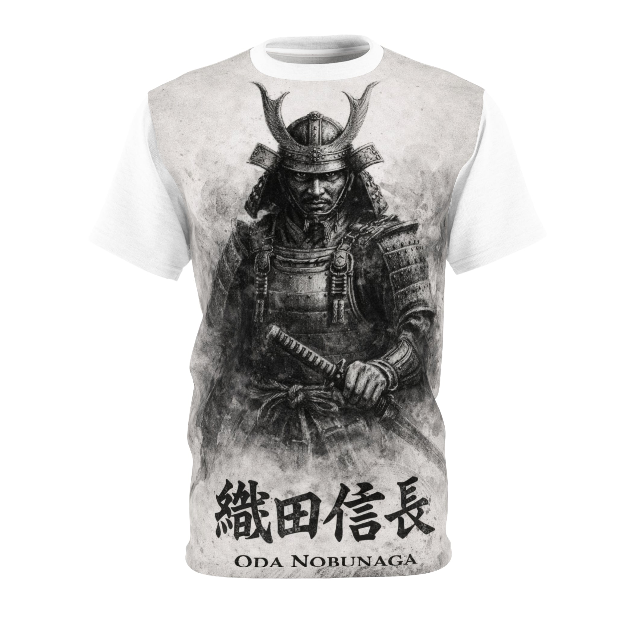 Oda Nobunaga Samurai Tee — Vintage Japanese Warrior Graphic Shirt