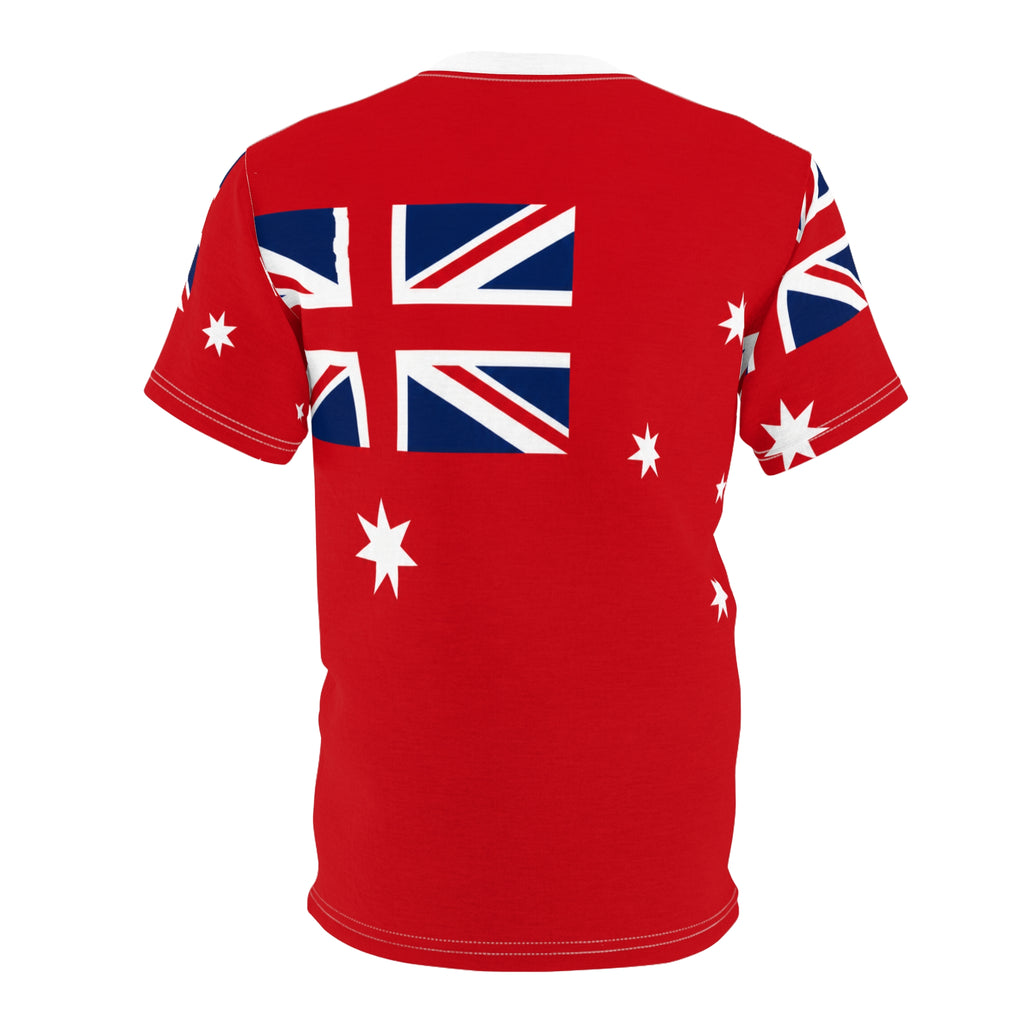 Australia Red  Ensign All-Over Print Tee