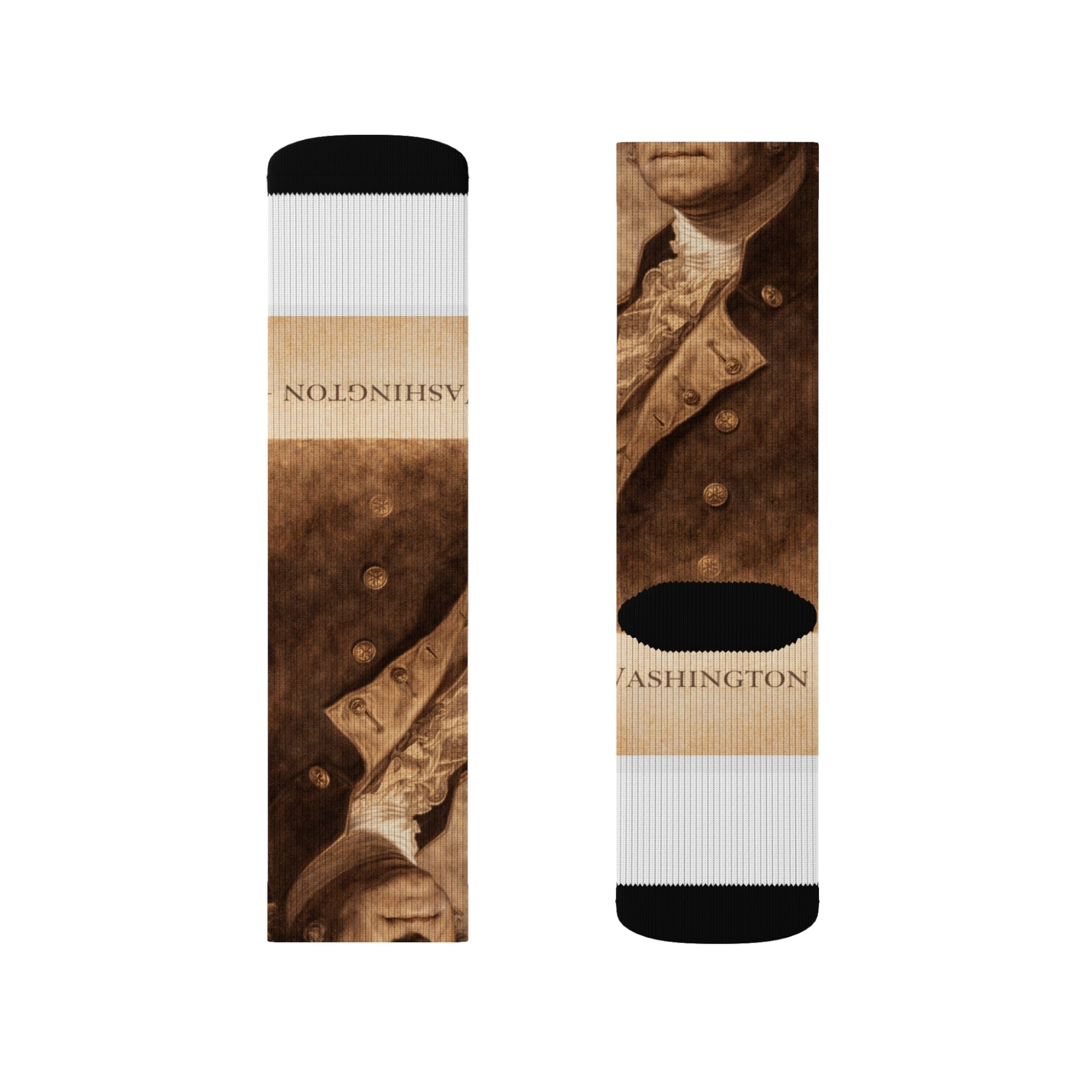Washington Portrait Socks- Father of the Nation Edition
