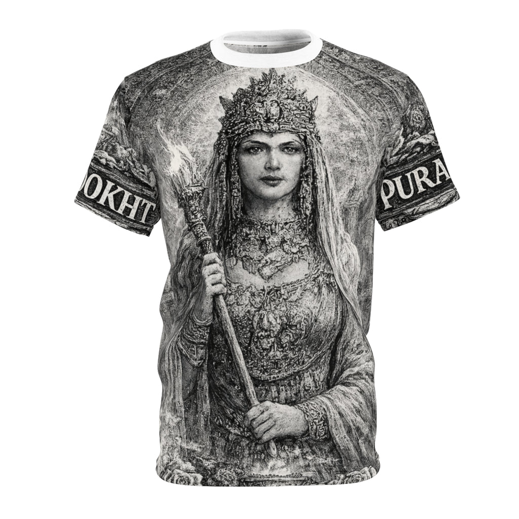 Purandokht- Persian queen Portrait All-Over Shirt