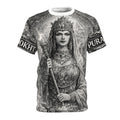 Purandokht- Persian queen Portrait All-Over Shirt