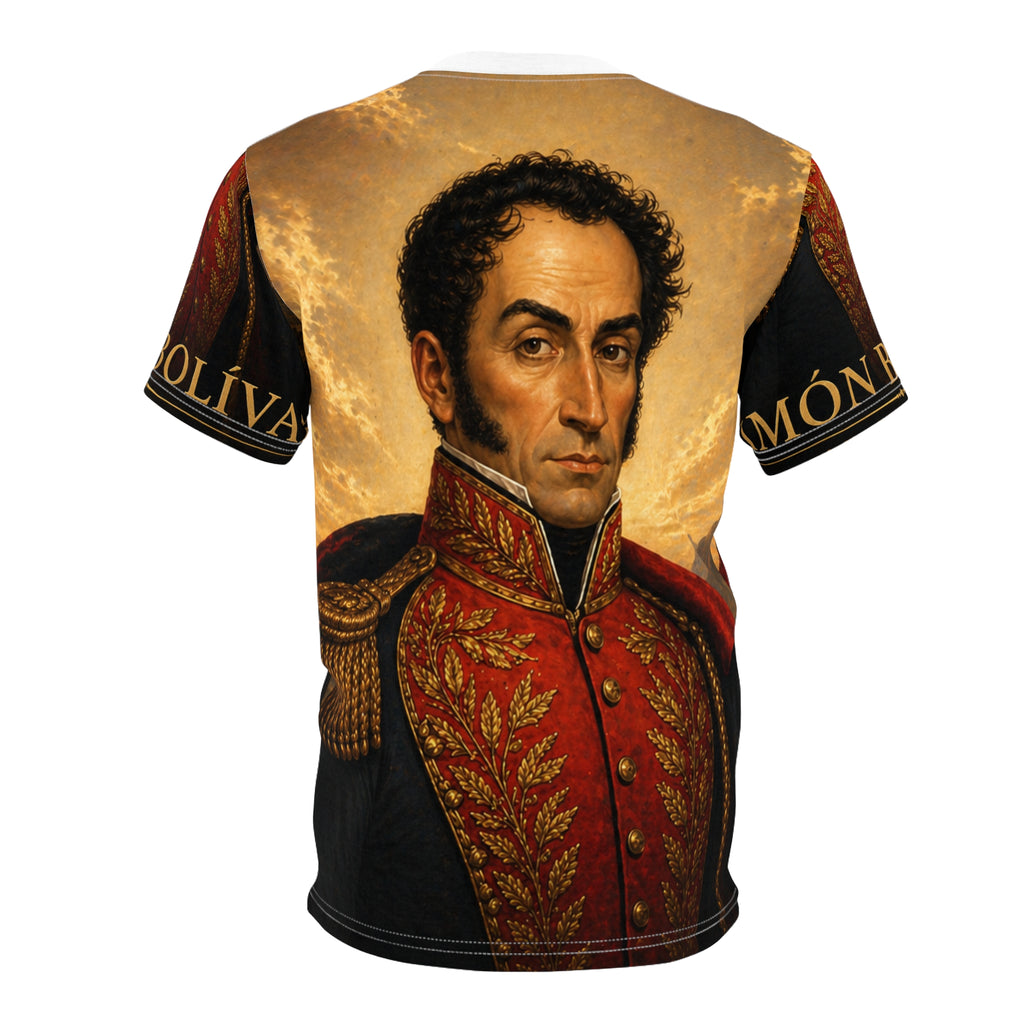 Simón Bolívar Portrait Tee — Latin American Independence Tribute T‑Shirt