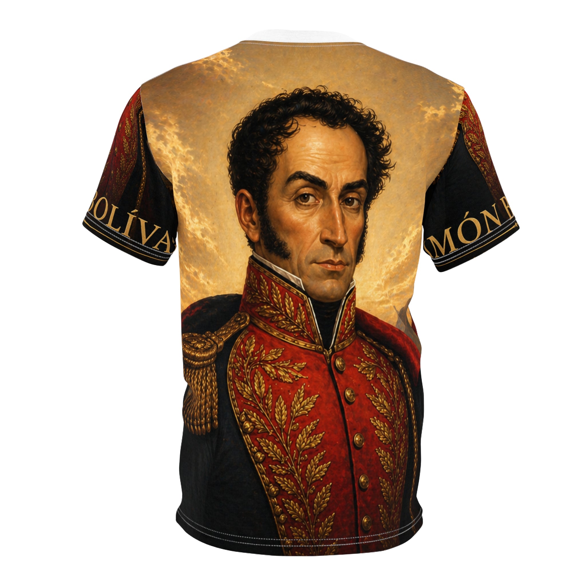 Simón Bolívar Portrait Tee — Latin American Independence Tribute T‑Shirt