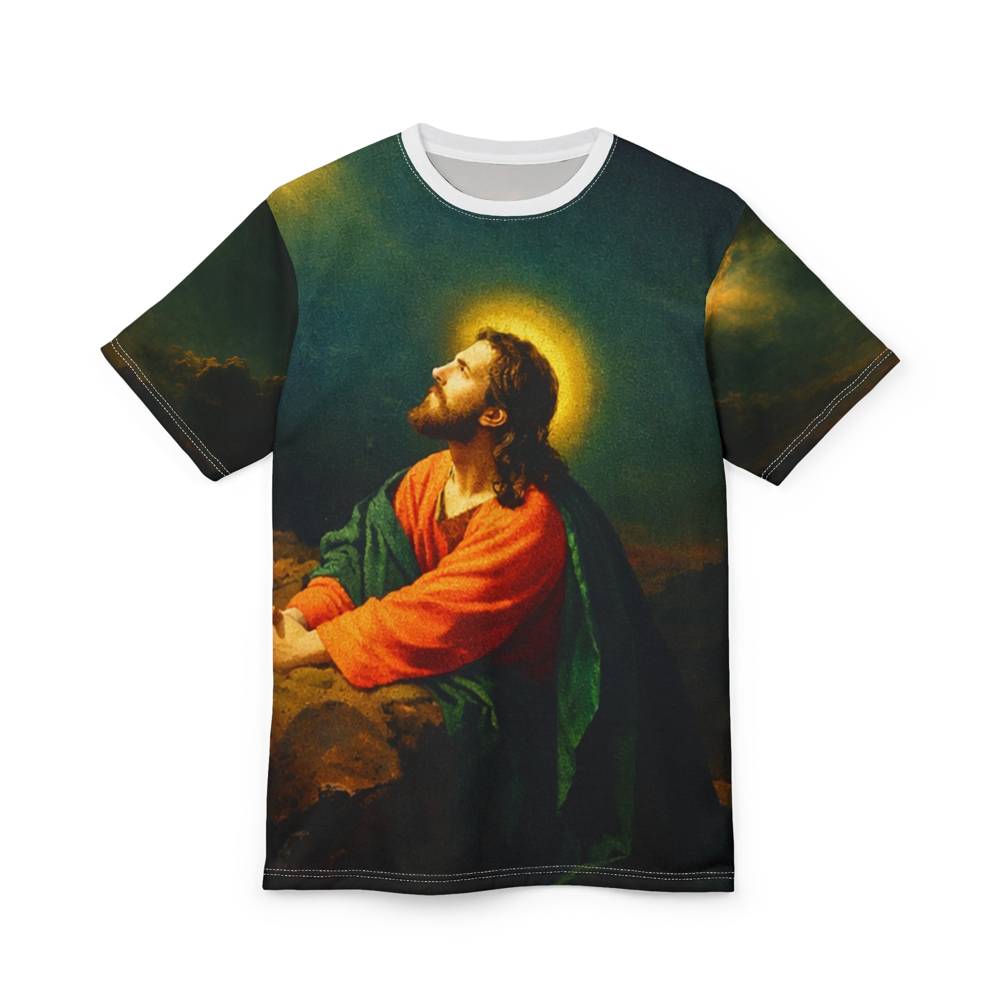 Christ in Gethsemane All-Over Wrap Tee