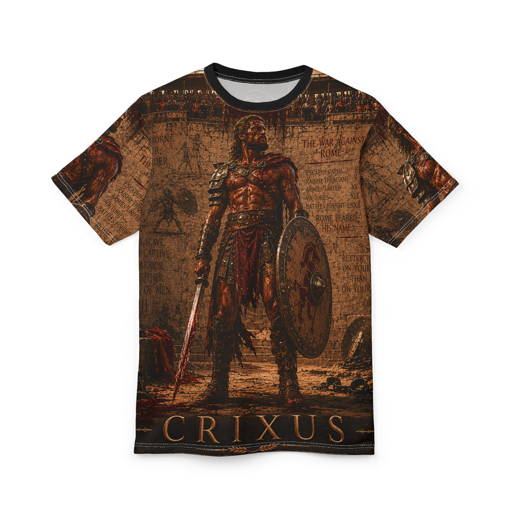 CRIXUS — The Gallic Lion– Ancient Warrior All-Over Print Shirt