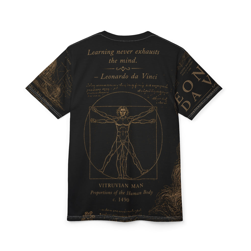 Leonardo da Vinci – The Universal Genius -All-Over Print Tee