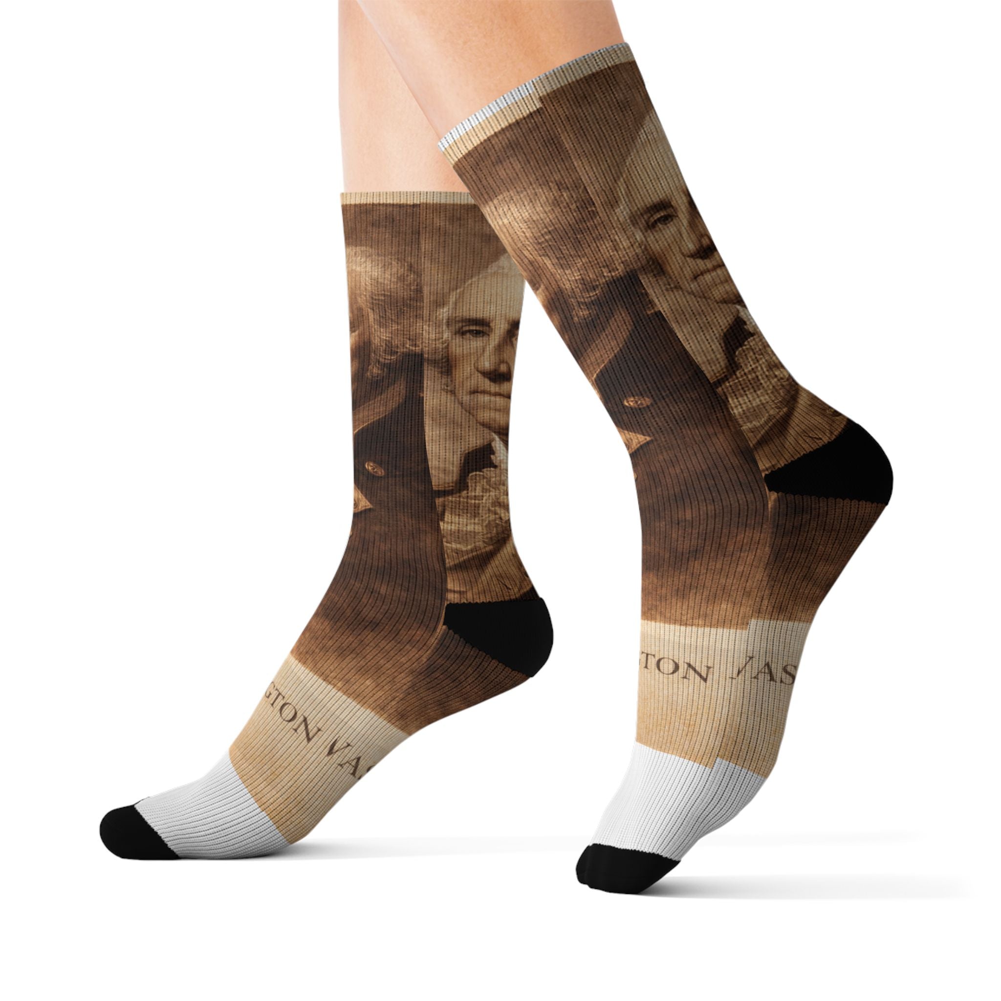 Washington Portrait Socks- Father of the Nation Edition