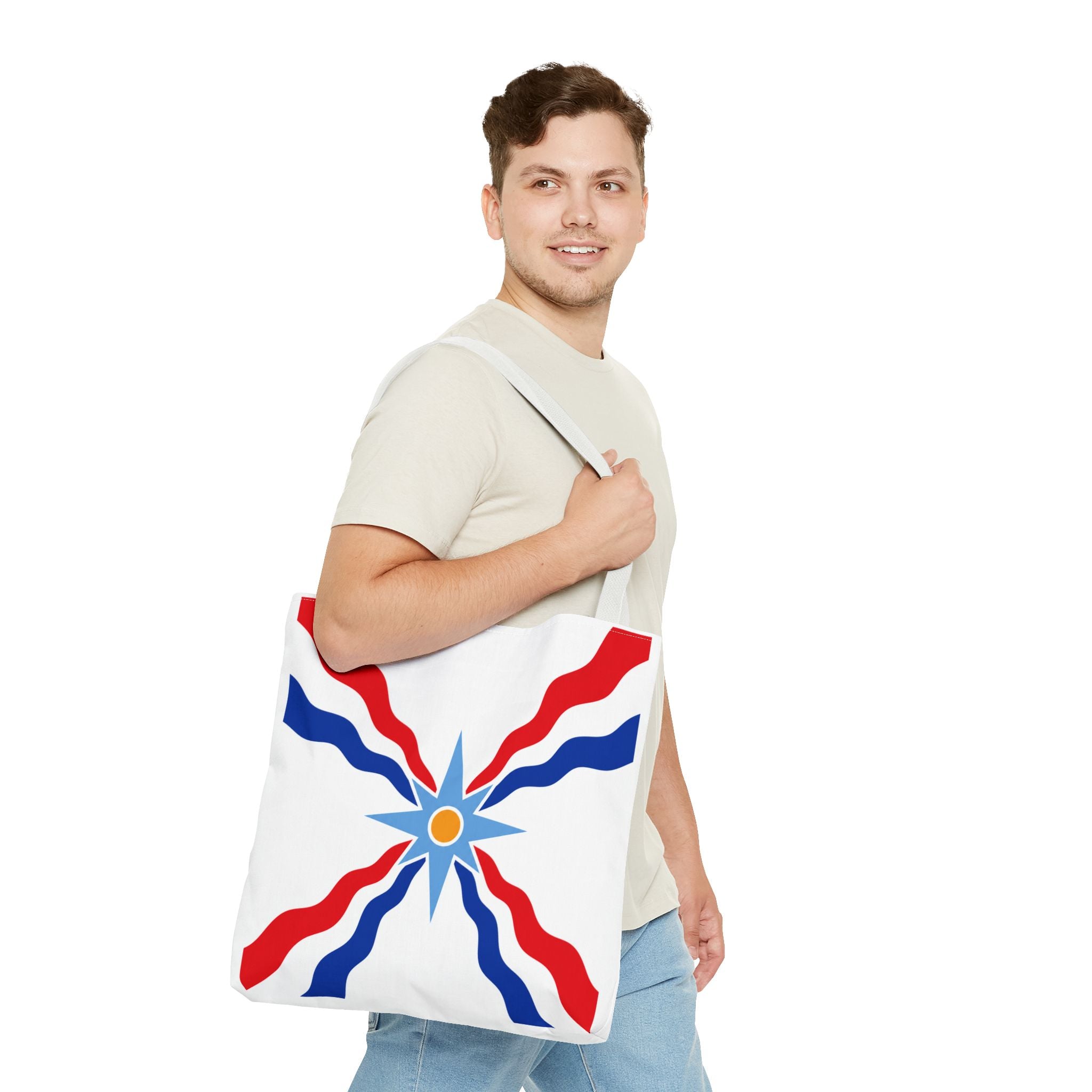 Assyrian Flag – Ancient Standard of Assyria tote bag