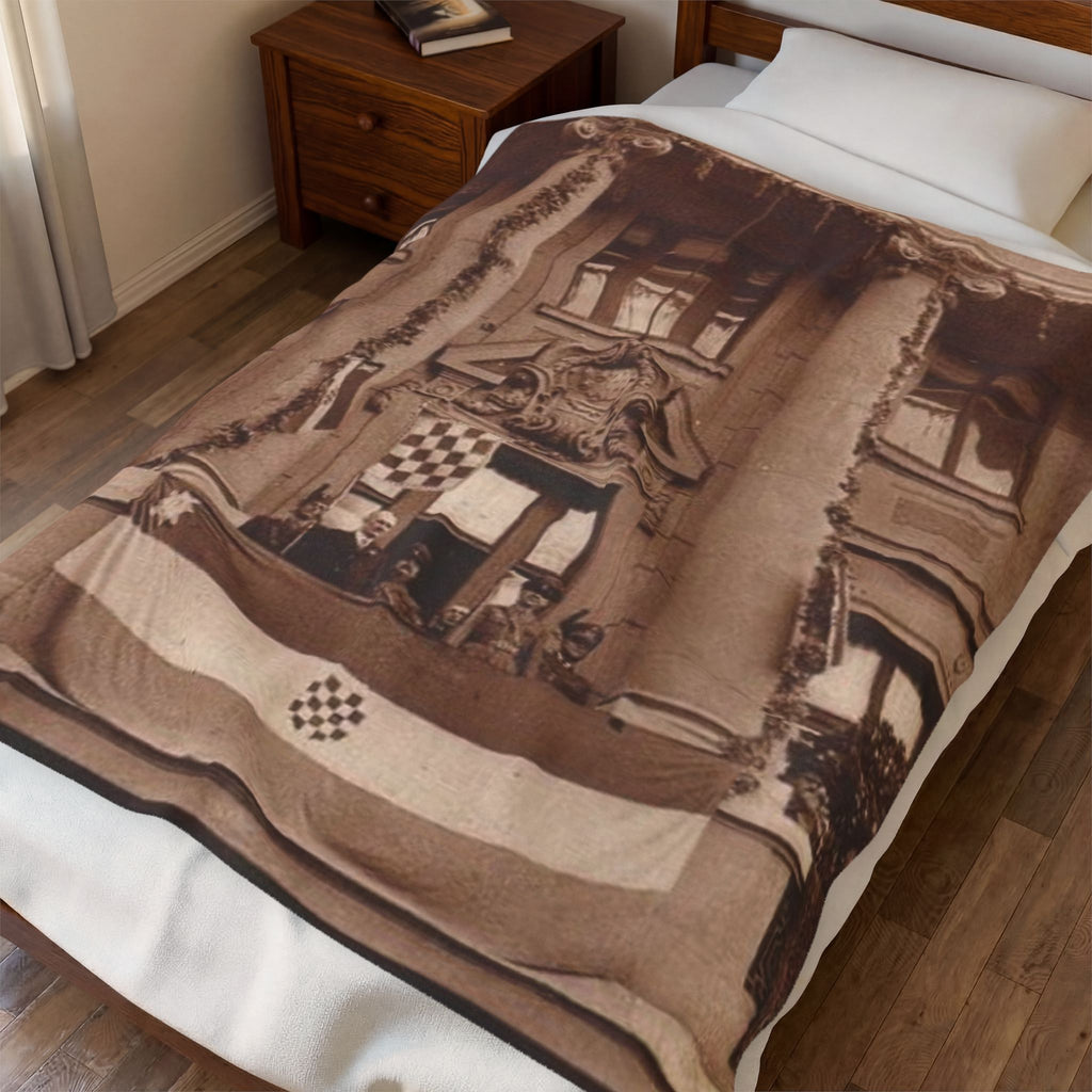 Velveteen Plush Blanket — POGLAVNIK ON THE BALCONY