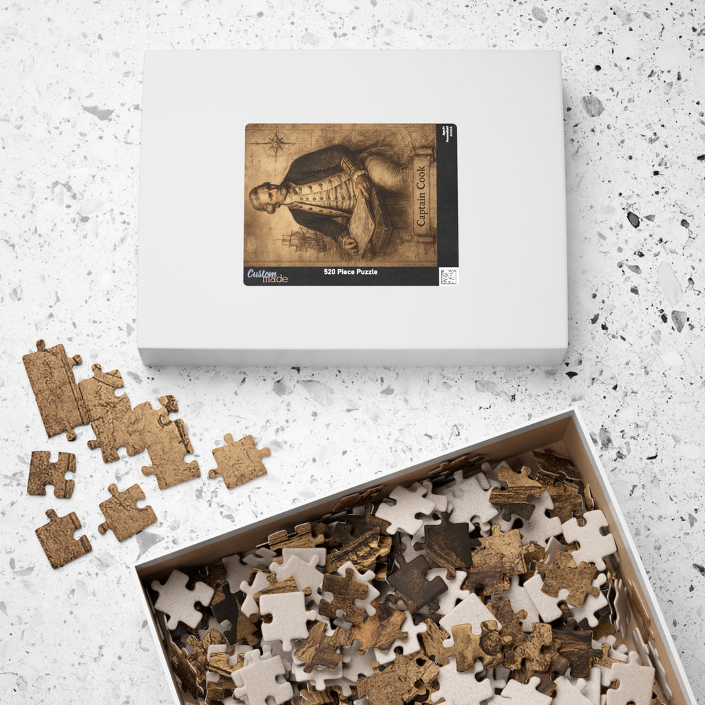 Captain James Cook Puzzle (110, 252, 520, 1014-piece)