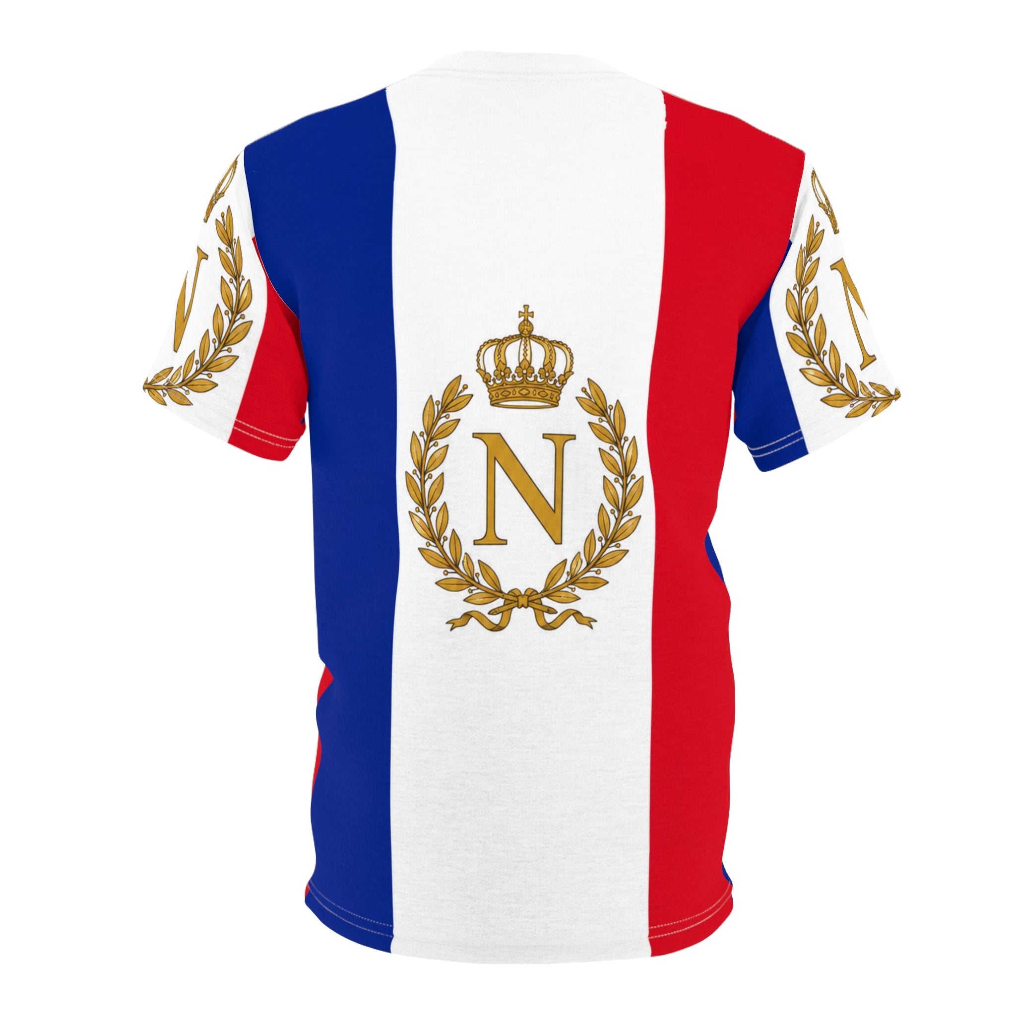 France Imperial Flag | Napoleon Edition  — French Tricolor Crowned Monogram Shirt