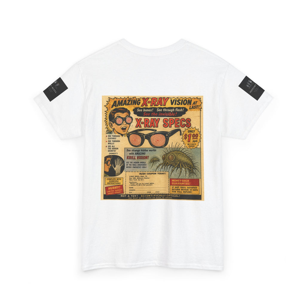 Vintage Comic Ad T‑Shirt — "Amazing X-Ray Vision" Graphic Tee  X-Ray Specs  | Forbidden History
