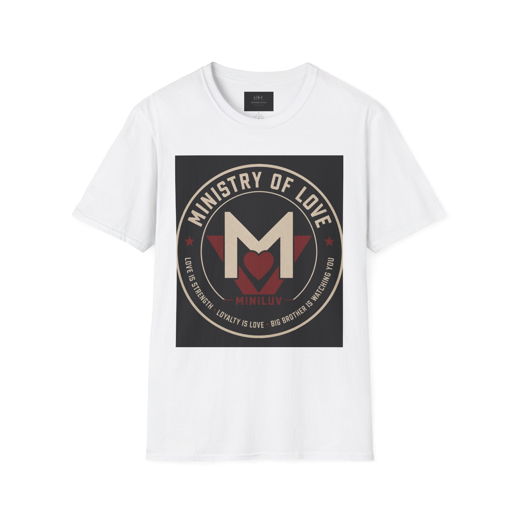 Ministry of Love Polo Shirt | Inspired by George Orwell’s 1984 | Dystopian Literary Apparel