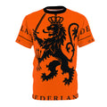 Orange Netherlands Lion Graphic Tee — Koninglijk Nederland AOP Shirt