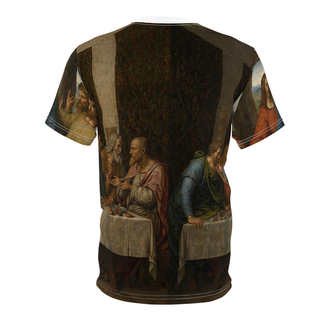 All-Over Print Religious Tee — The Last Supper Art Shirt