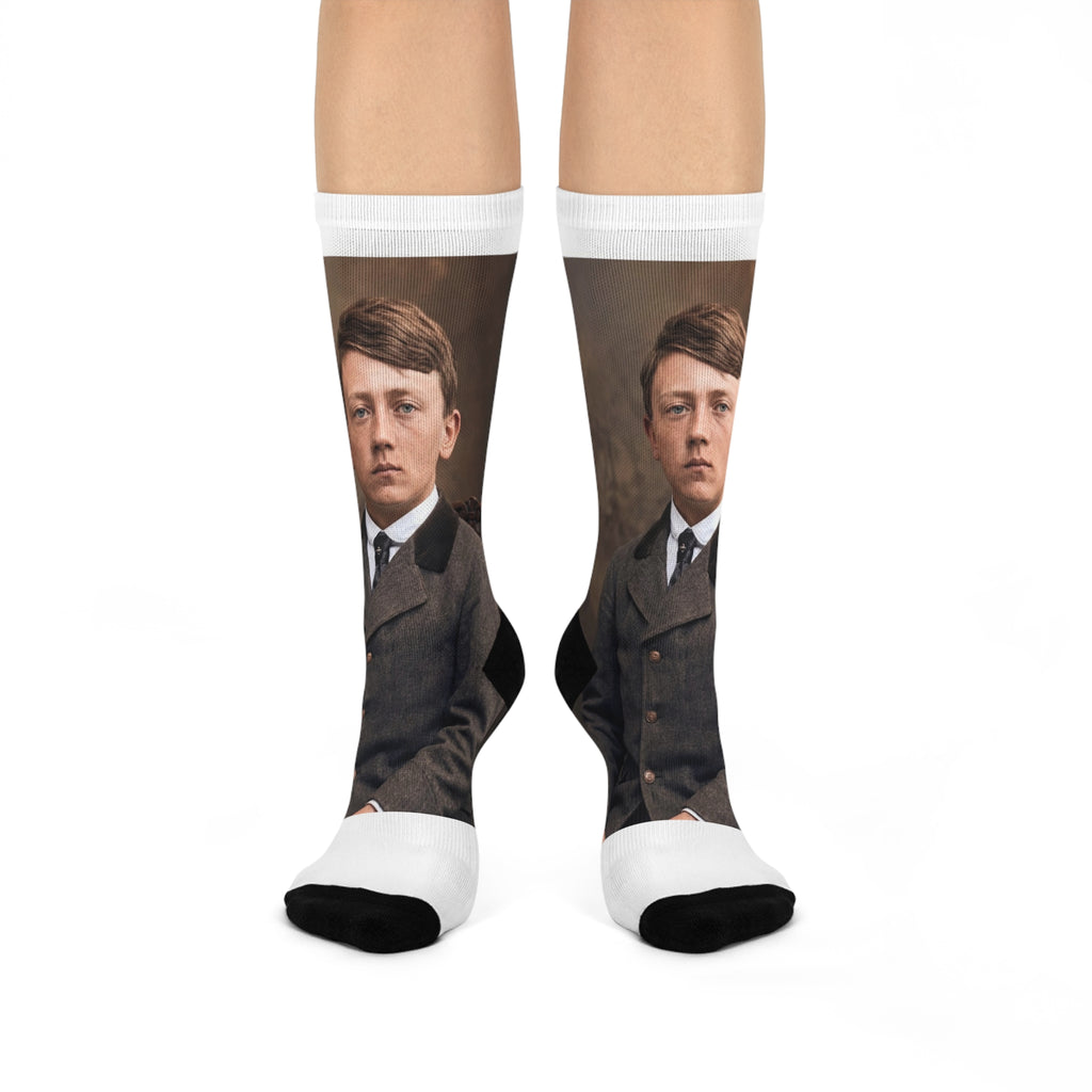 Cushioned Crew Socks 14 year old boy recoloured