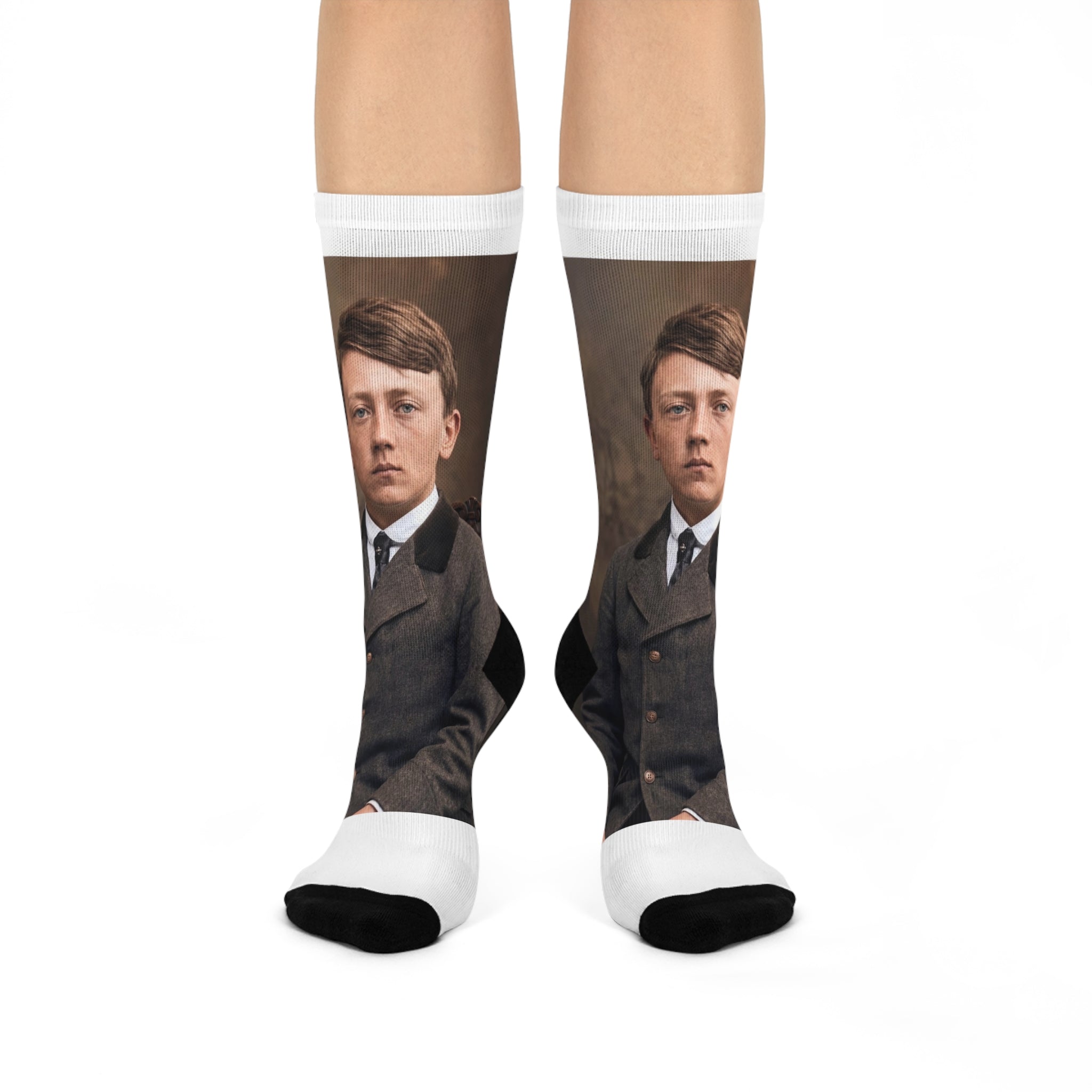 Cushioned Crew Socks 14 year old boy recoloured