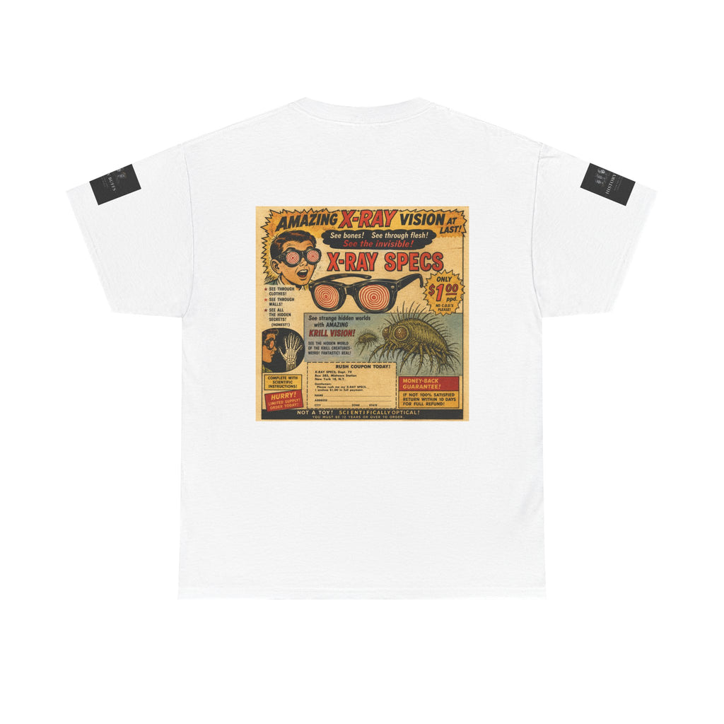 Vintage Comic Ad T‑Shirt — "Amazing X-Ray Vision" Graphic Tee  X-Ray Specs  | Forbidden History
