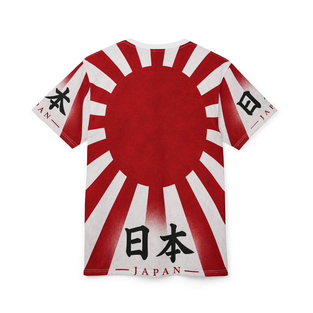 Imperial Rising Sun Japan Flag | Full Wrap Tee