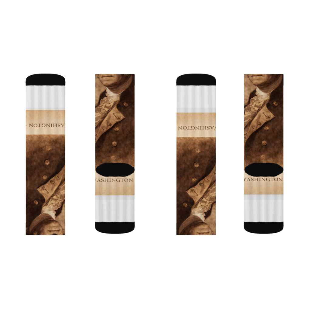Washington Portrait Socks- Father of the Nation Edition