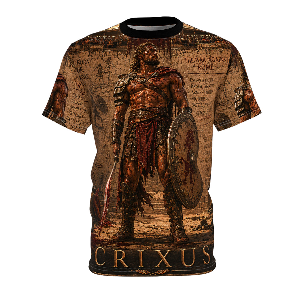 CRIXUS — The Gallic Lion– Ancient Warrior All-Over Print Shirt