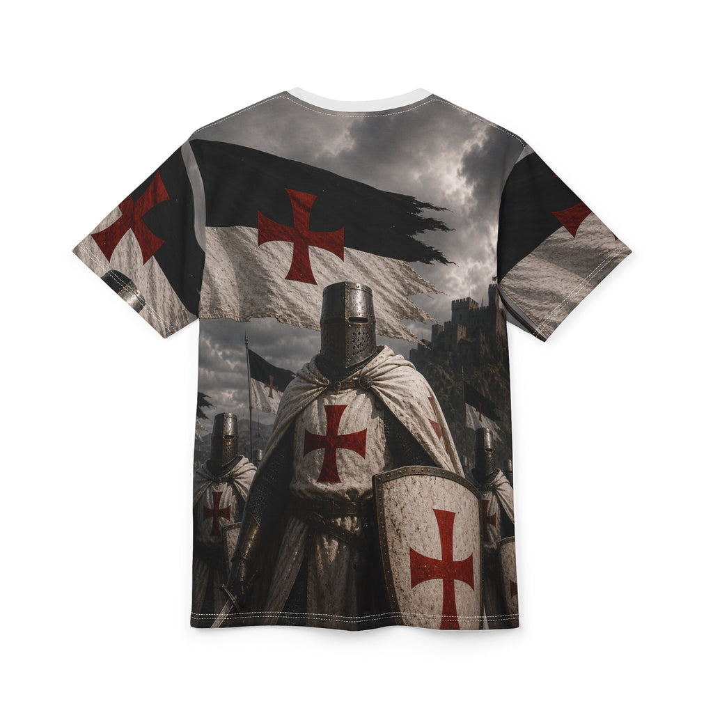 Knight Templar Crusader All-Over Print Tee