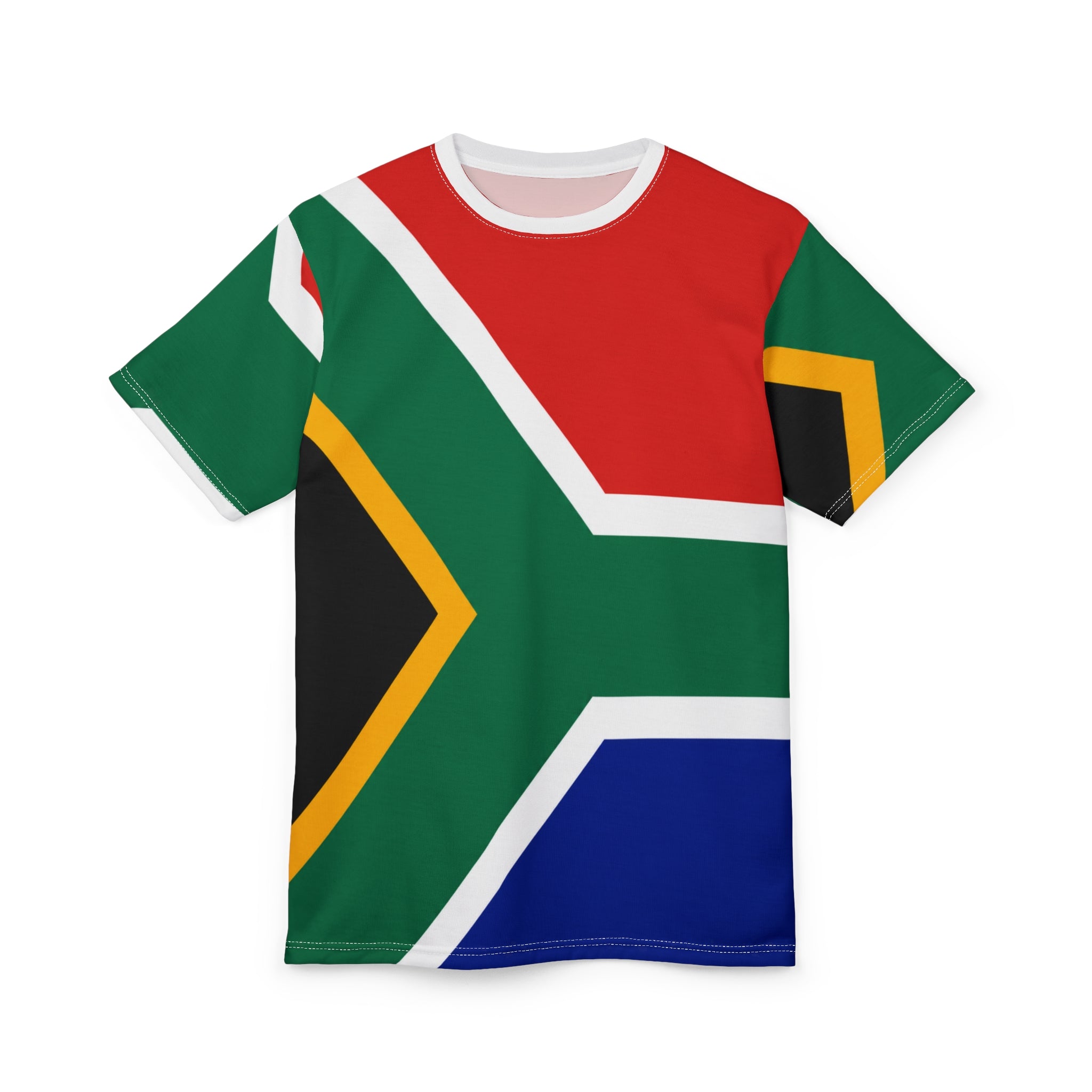 South Africa Flag T‑Shirt — All-Over Print Patriotic Tee
