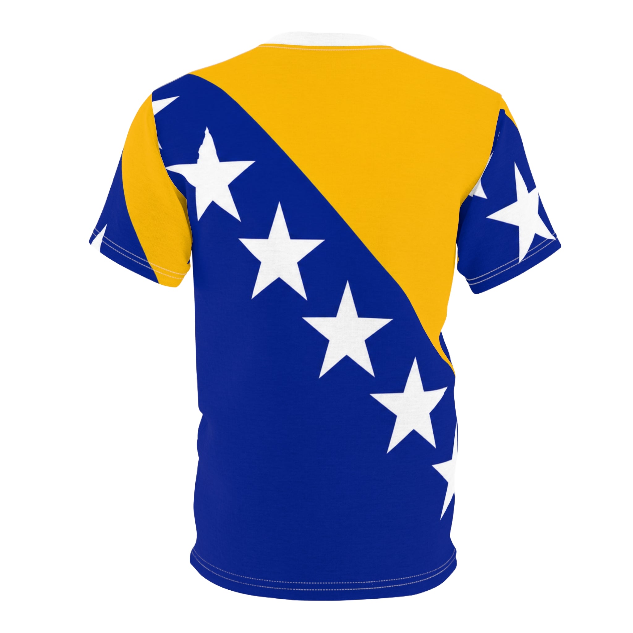 Bosnia Flag T‑Shirt — All-Over Print Bosnia & Herzegovina Tee