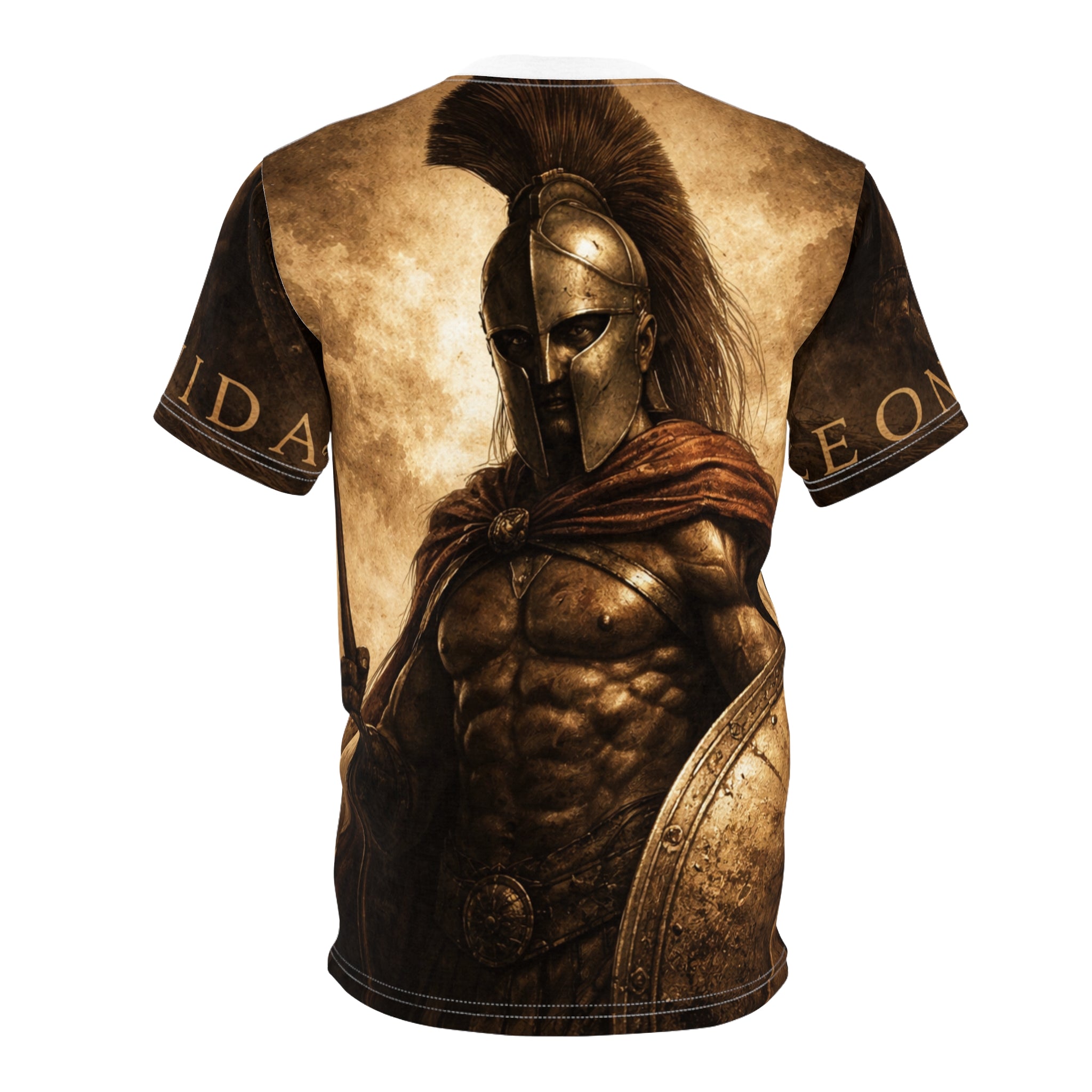 Leonidas king ofSparta- Warrior Graphic Tee  All-Over Print