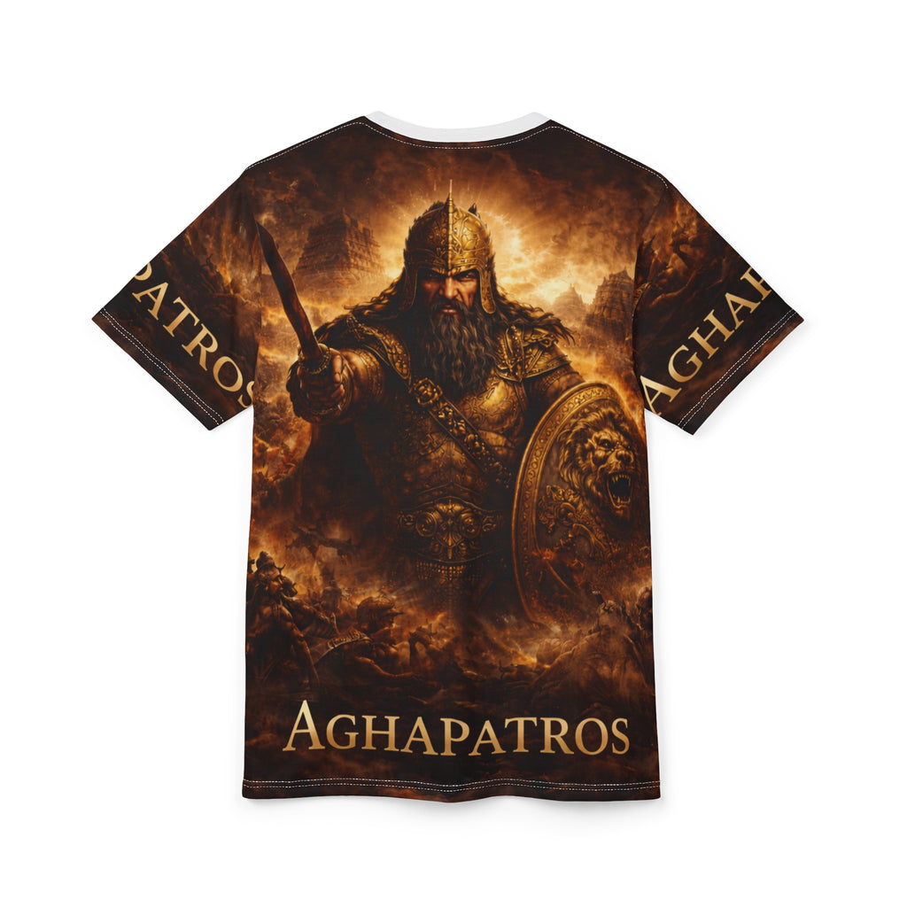 Assyrian Warrior Aghapatros All-Over Print Tee