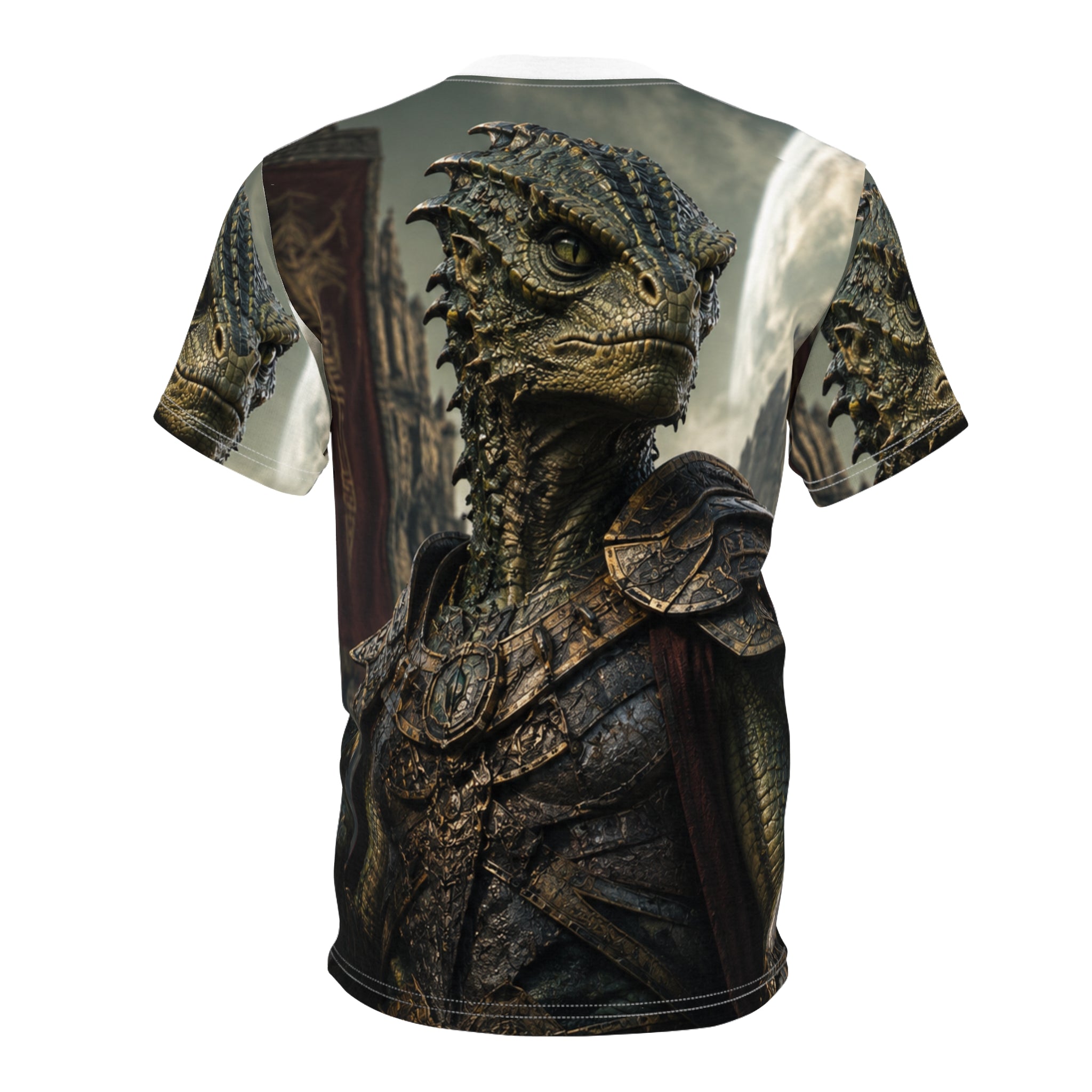 Reptilian – The Ancient Watcher  All-Over Print Shirt