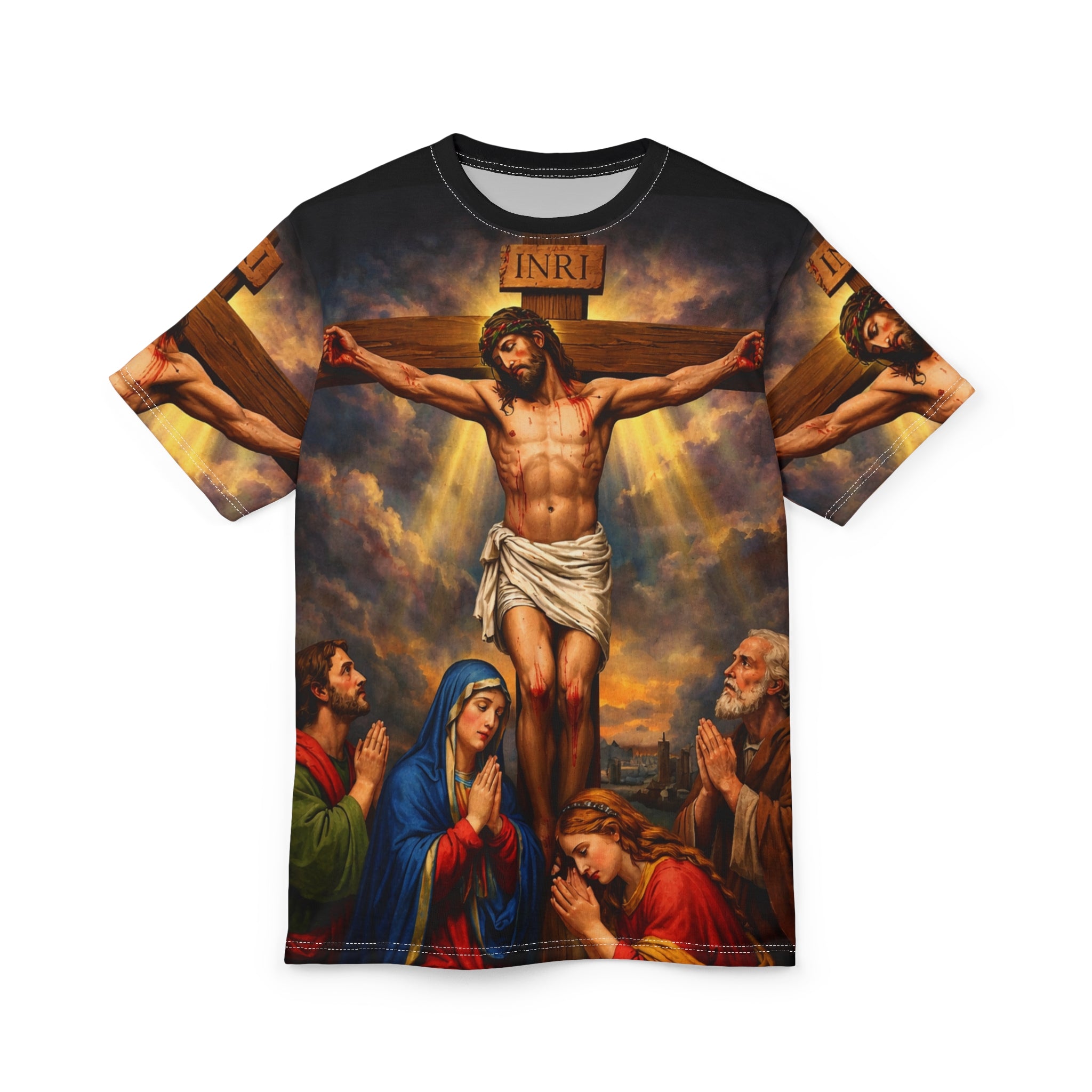 Crucifixion of Christ — Jesus on the Cross Religious Christian Shirt