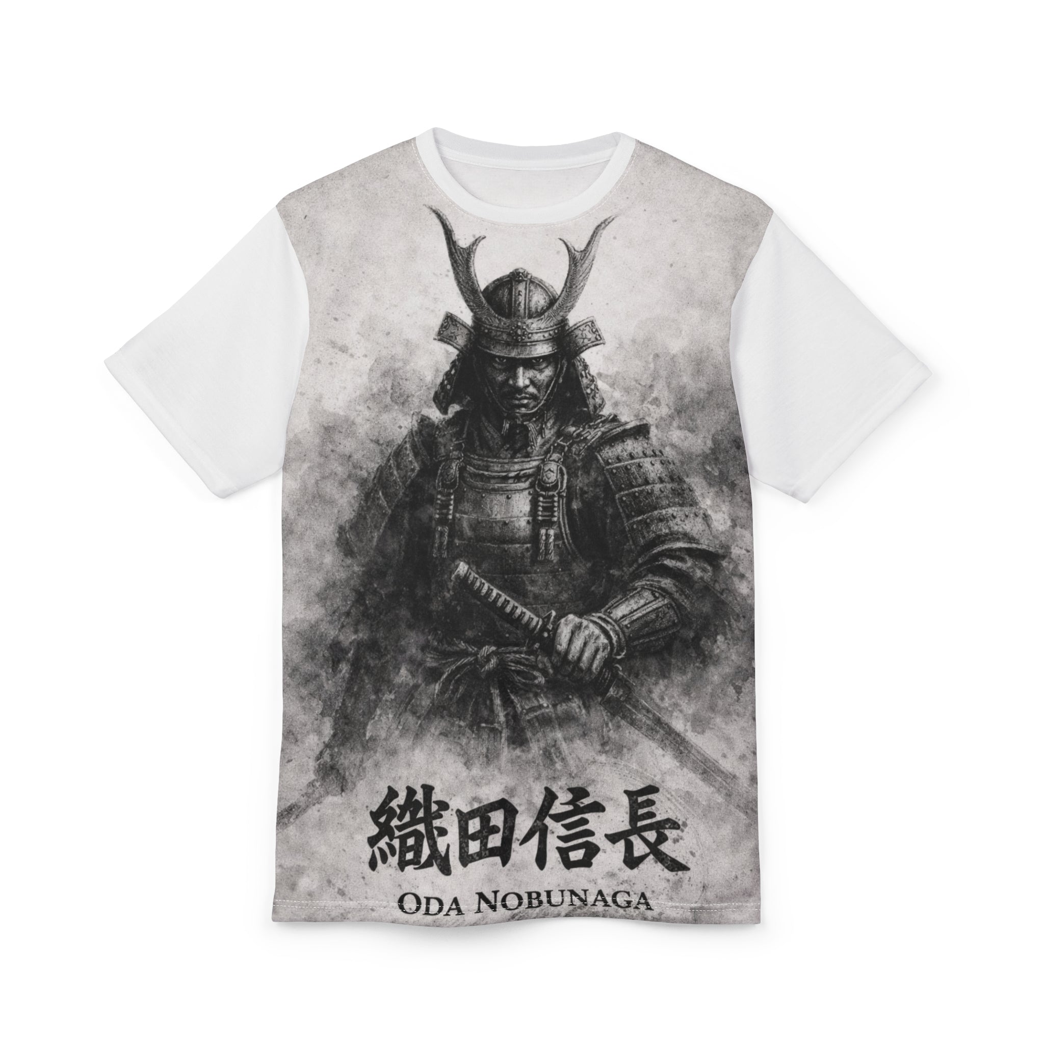 Oda Nobunaga Samurai Tee — Vintage Japanese Warrior Graphic Shirt