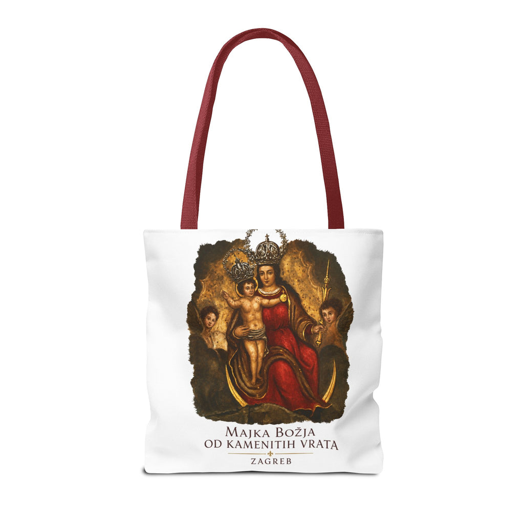 Madonna and Child Tote Bag — 'Majka Božja od Kamenitih Vrata' Zagreb Religious Art Tote
